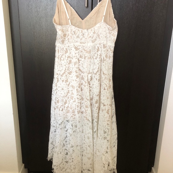 Lulus One Wish White Lace Midi Dress - Picture 3 of 5